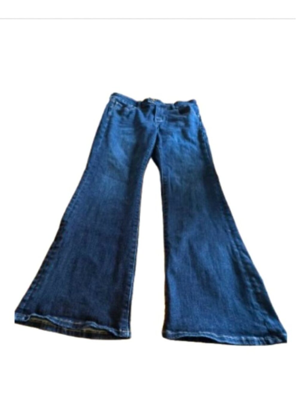 American Eagle Kick Boot Jeans Women's Size 14 Short Medium Wash (WJAE41) - Picture 2 of 9